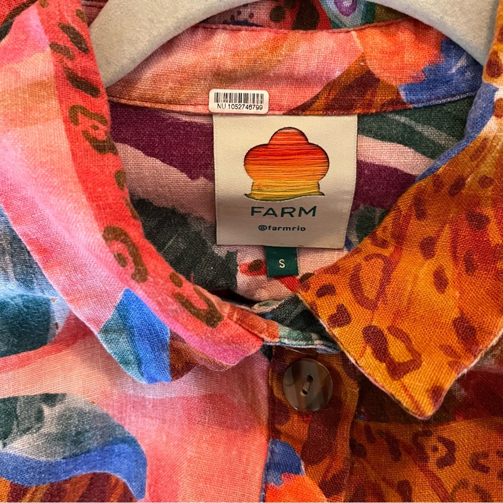 Farm Rio Multicolor Printed Romper - Picture 5 of 9